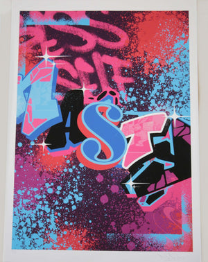 Nasty - Sérigraphie "Drink and Dream" Nasty - Sérigraphie "Drink and Dream"