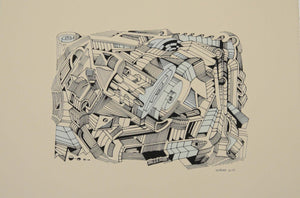 Nobods - Sérigraphie 01 Nobods - Sérigraphie 01