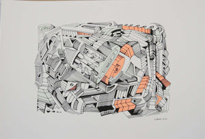 Nobods - Sérigraphie 03 Nobods - Sérigraphie 03