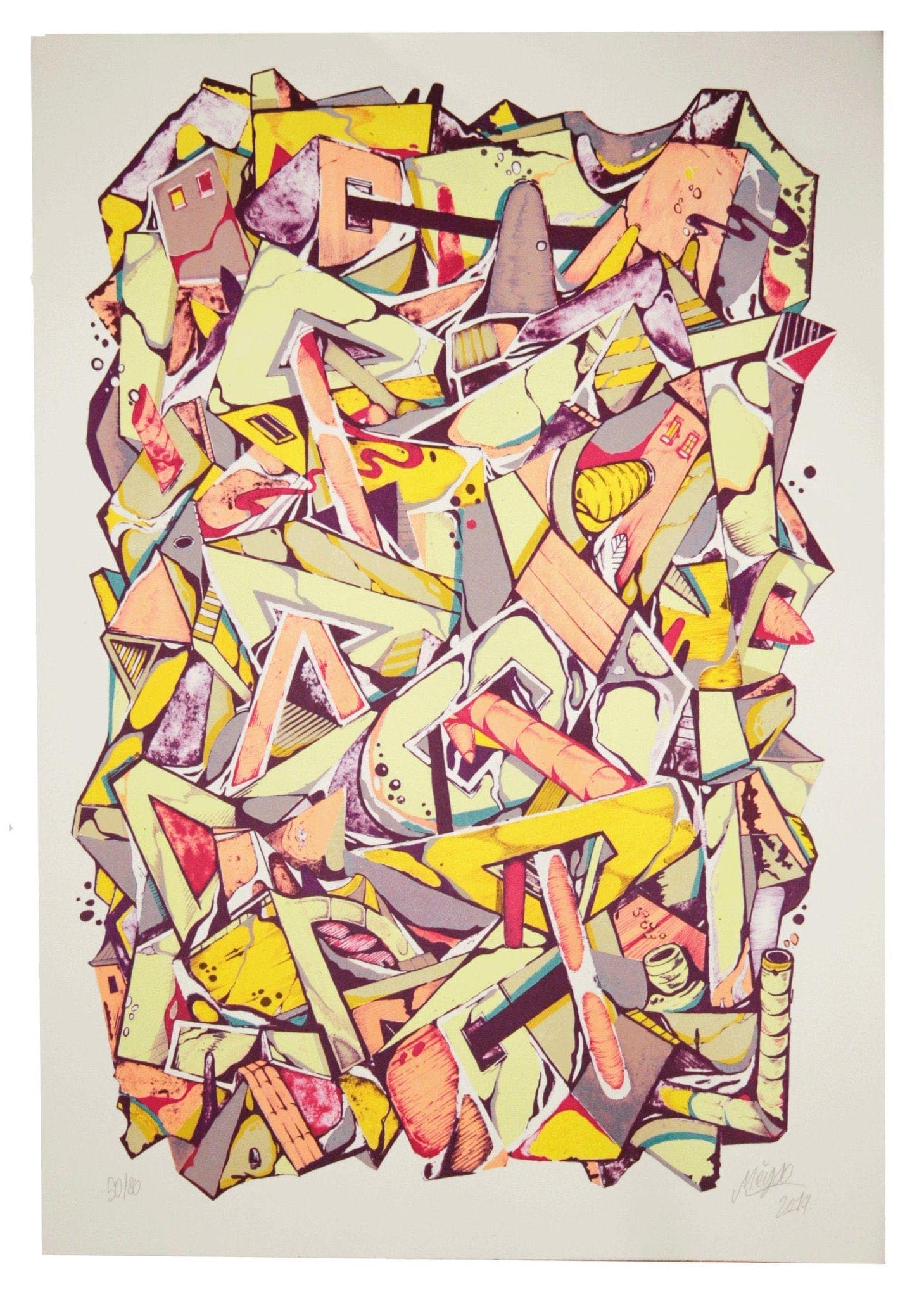 Meyso : Mural & Graffiti - Nightime Gallery