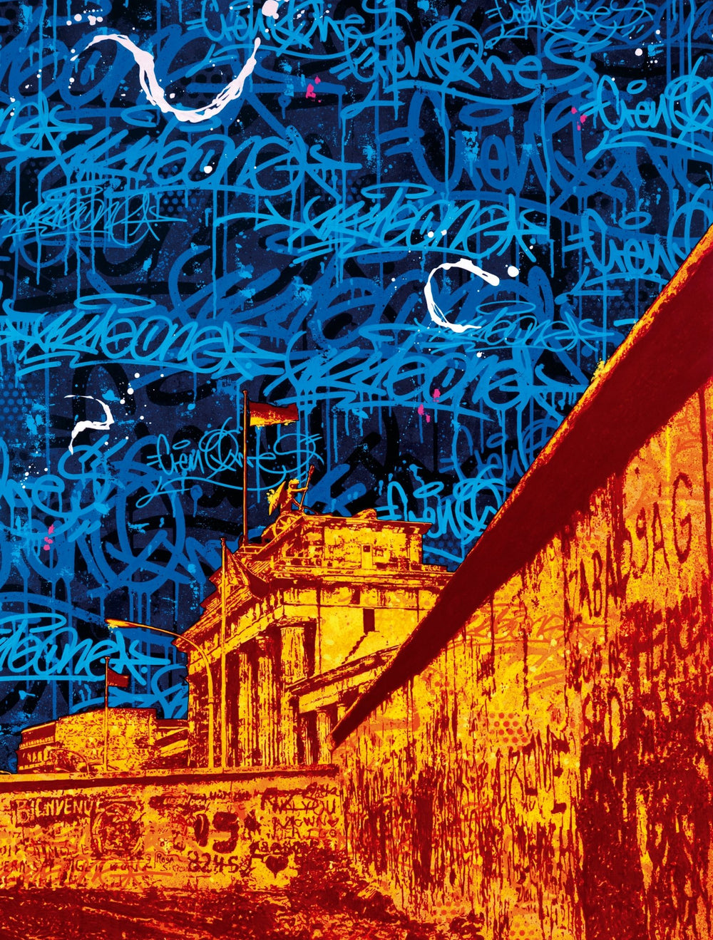 Edition 3D "1989,THE LAST DAYS" CREN & AKTE ONE