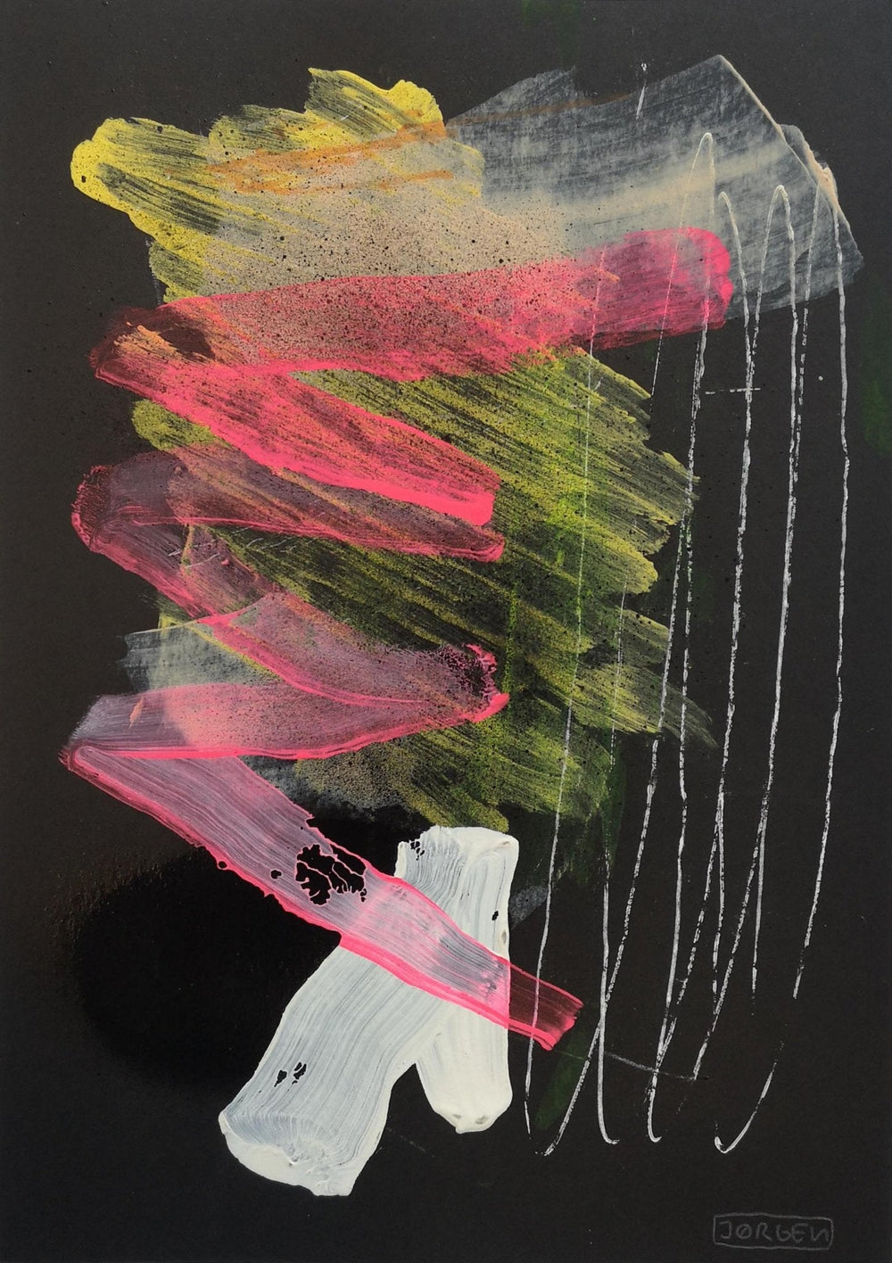 Jorgen Andreas - Jaune, Blanc, Rose